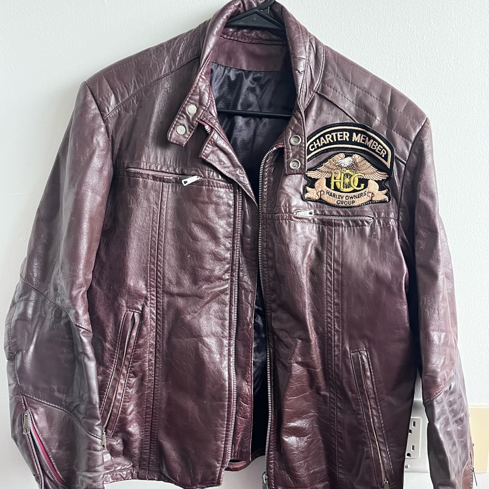 Unisex  Harley Davidson leather jacket